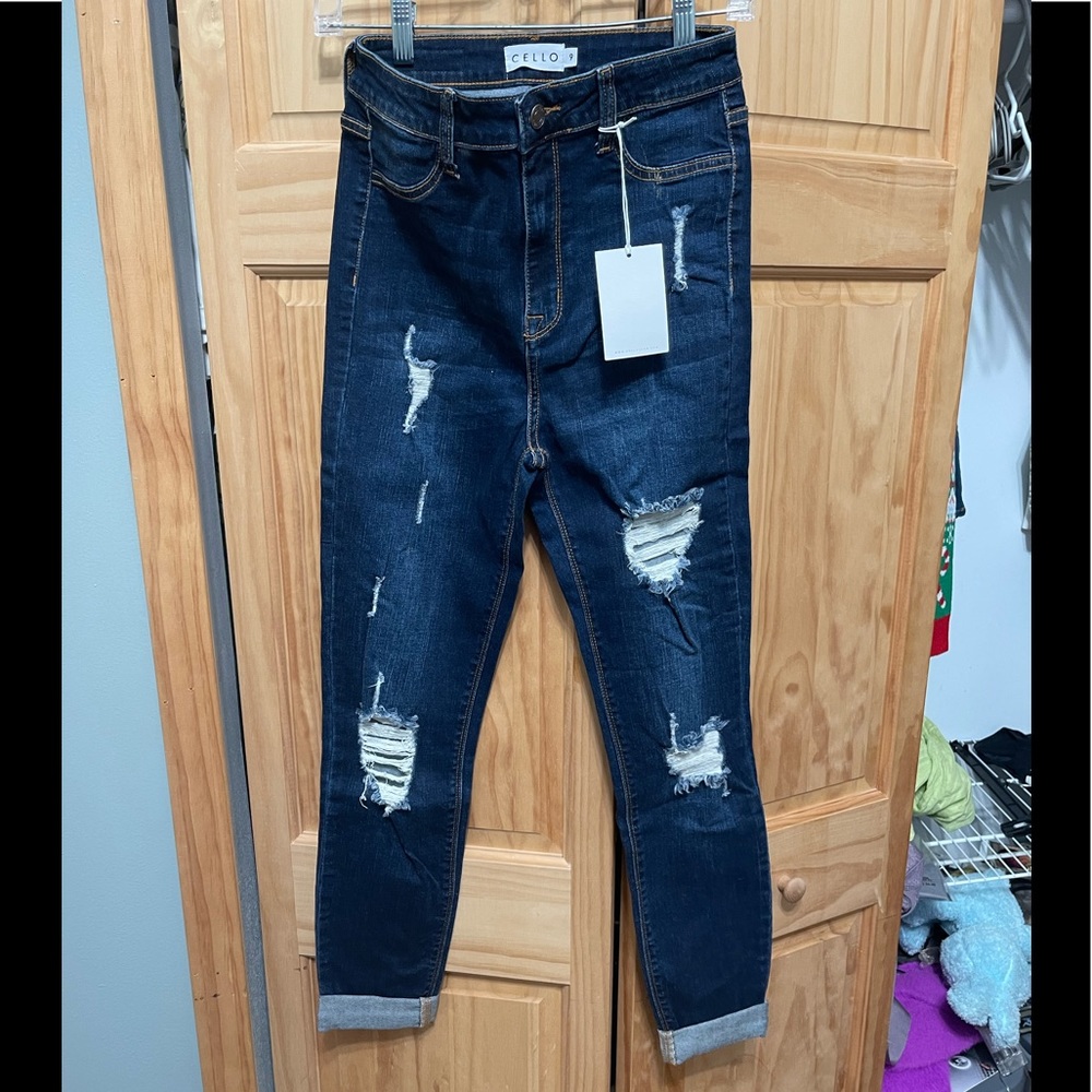 High rise skinny